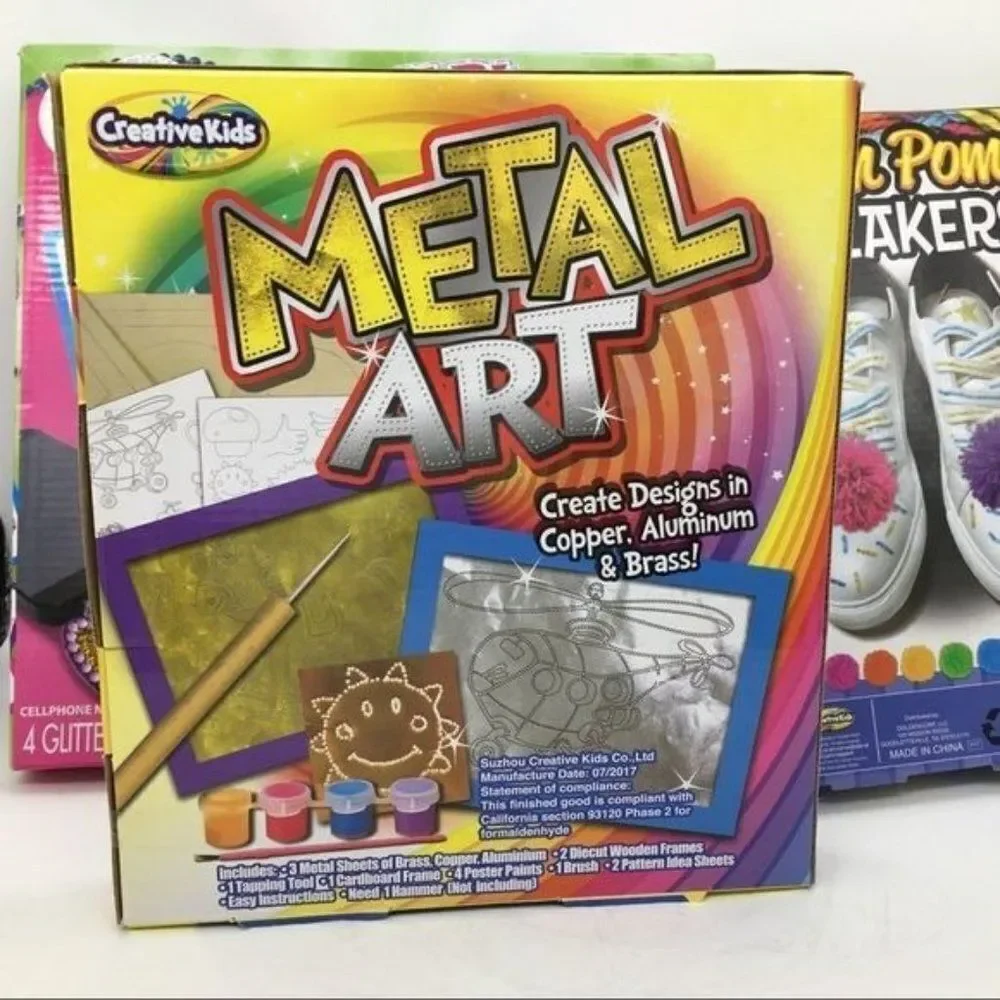 Kids Art Kits Activity Craft Lot New